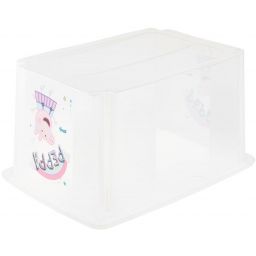 Keeeper Karolina pojemnik do przechowywania 45 l Peppa transparent 1223900119400