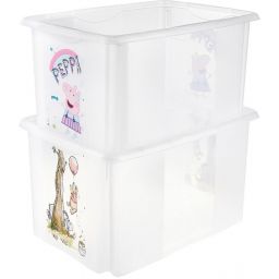 Keeeper Karolina pojemnik do przechowywania 45 l Kubuś Puchatek transparent 1223900123800