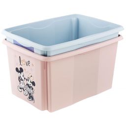 Keeeper Karolina pojemnik do przechowywania 45 l Minnie różowy 1223958124700