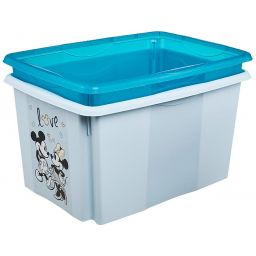 Keeeper Karolina pojemnik do przechowywania 45 l Mickey jasny niebieski 1223968424700