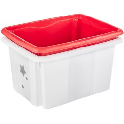 Keeeper Karolina pojemnik do przechowywania 15 l Stars biały 1224051919600