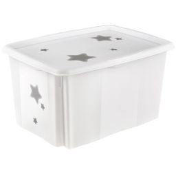 Keeeper Karolina pojemnik do przechowywania 45 l Stars biały 1224351919600