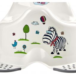 Keeeper Adam nocnik dziecięcy antypoślizgowy biały Hippo 1864810001200