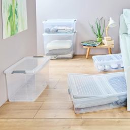 Keeeper Leo pojemnik do przechowywania 59x38x35,5 cm przezroczysty 1100300100000