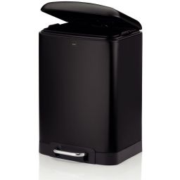 Kela Davino kosz na śmieci 12 l czarny mat 10922