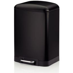 Kela Davino kosz na śmieci 12 l czarny mat 10922