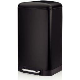 Kela Davino kosz na śmieci 30 l czarny mat 10923