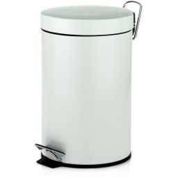 Kela Monaco kosz na śmieci 3 l biały mat 18160