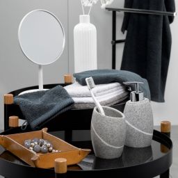 Kela Talus dozownik do mydła 300 ml stojący szary 20257