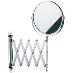 Kela lusterko kosmetyczne 18,5x18,5 cm okrągłe srebrny 20847