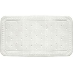 Kela Marta mata antypoślizgowa 72x36 cm PVC biała 22361