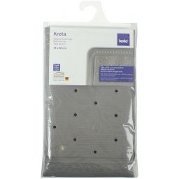 Kela Kreta mata antypoślizgowa 72x36 cm szara 22369