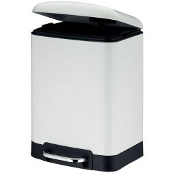 Kela Davino kosz na śmieci 6 l biały 22996