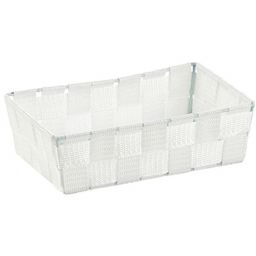 Kela Alvaro koszyk łazienkowy 23x15 cm biały 23010