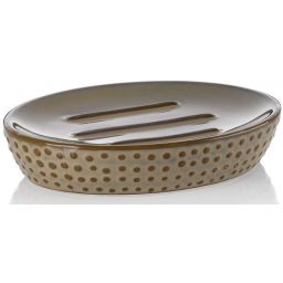 Kela Dots mydelniczka stojąca mokka 23604