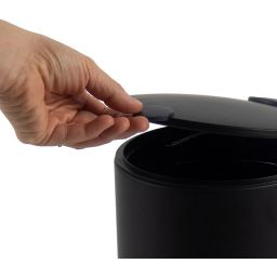 Kela Mats kosz na śmieci 3 l czarny mat 23614