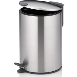 Kela Mats kosz na śmieci 3 l srebrny mat 23615