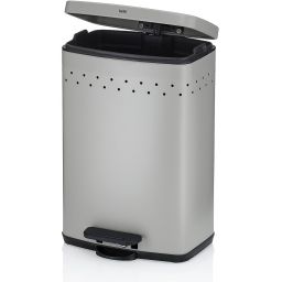 Kela Malaga kosz na śmieci 5 l szary 23971