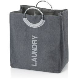 Kela Palma kosz na bieliznę ciemnoszary 24403