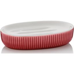 Kela Ava mydelniczka stojąca malinowy/biały 24410