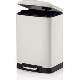 Kela Davino kosz na śmieci 12 l biały 10904