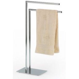 Kela Style wieszak na ręczniki stojący podwójny chrom 18781