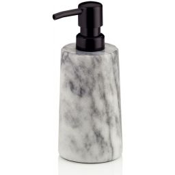 Kela Varda dozownik do mydła 250 ml stojący marmur/czarny 20027
