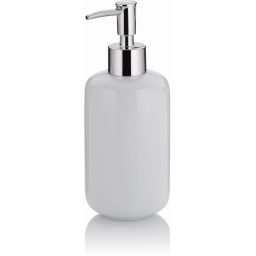 Kela Isabella dozownik do mydła 400 ml ceramiczny-biały 20502