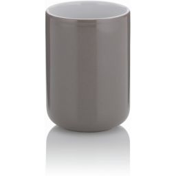 Kela Isabella kubek do mycia zębów ceramika szara 20505