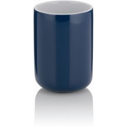 Kela Isabella kubek do mycia zębów ceramika granatowa 20509