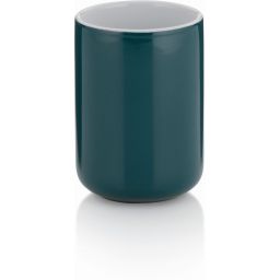 Kela Isabella kubek do mycia zębów ceramika ciemnozielona 20513