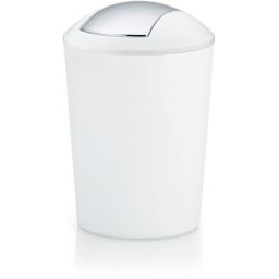 Kela Marta kosz na śmieci 5 l biały 22301