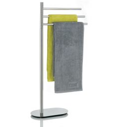 Kela Lucido wieszak na ręczniki stojący potrójny stal 22699