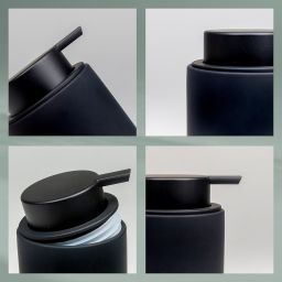 Kela Sana dozownik do mydła 300 ml czarny KE-23959