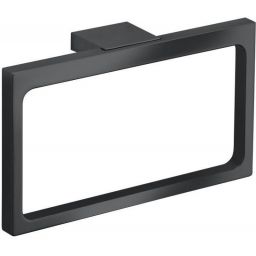 Keuco Edition 11 wieszak na ręcznik chrom czarny szczotkowany 11121130000