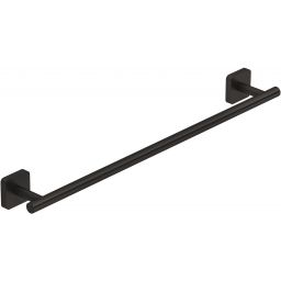 Kludi Vela S uchwyt na ręczniki 45 cm czarny szczotkowany 25980N2