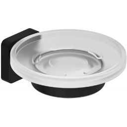 Kludi Vela S mydelniczka ścienna czarny mat 2598539