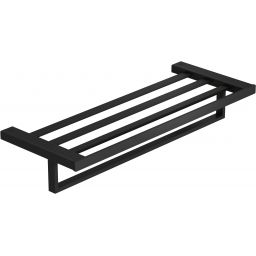 Kludi Vela C wieszak na ręcznik 60 cm z półką czarny mat 3198939