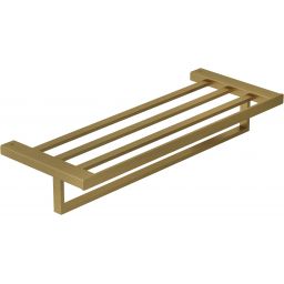 Kludi Vela C wieszak na ręcznik 60 cm z półką złoty szczotkowany 31989N0