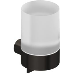 Kludi Vela R dozownik do mydła 150 ml czarny szczotkowany 58976N2