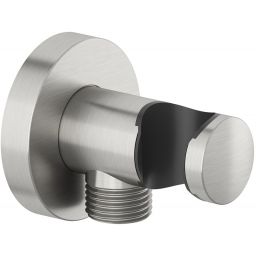 Kludi przyłącze kątowe z uchwytem nikiel szczotkowany 60547N5-00