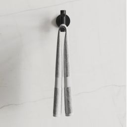 Kronenbach Lima 2.0 Black wieszak na ręcznik czarny mat 29.200.070.0005