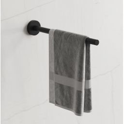 Kronenbach Lima 2.0 Black wieszak na ręcznik czarny mat 29.200.070.5005