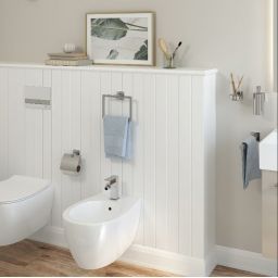 Kronenbach Quara wieszak na ręcznik prostokątny chrom 29.210.075.0005