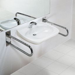 Koło Lehnen Funktion poręcz WC ścienna łukowa uchylna falista L1061202