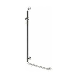 Koło Lehnen Concept Pro poręcz prysznicowa 120x60 cm jednoramienna lewa chrom L60235200