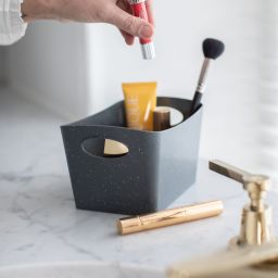 Koziol Boxxx M pojemnik łazienkowy 1 l szary 1405120