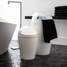 Koziol Del M kosz na śmieci 12 l z uchylną pokrywą biały 5775525