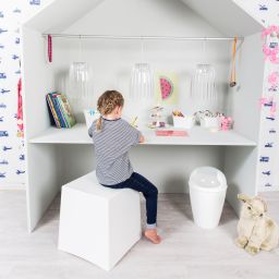 Koziol Del M kosz na śmieci 12 l z uchylną pokrywą biały 5775525