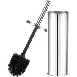 Laveo Miri szczotka toaletowa stojąca chrom ALM050S